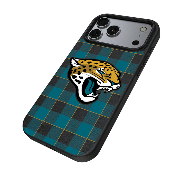 Jacksonville Jaguars Plaid iPhone MagSafe Compatible Phone Case for Apple iPhone Iso.Jpg