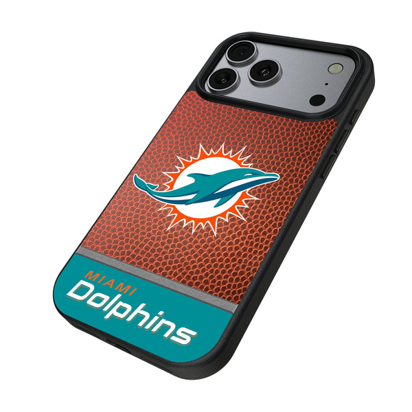 Miami Dolphins Football Wordmark iPhone MagSafe Compatible Phone Case for Apple iPhone Iso.Jpg
