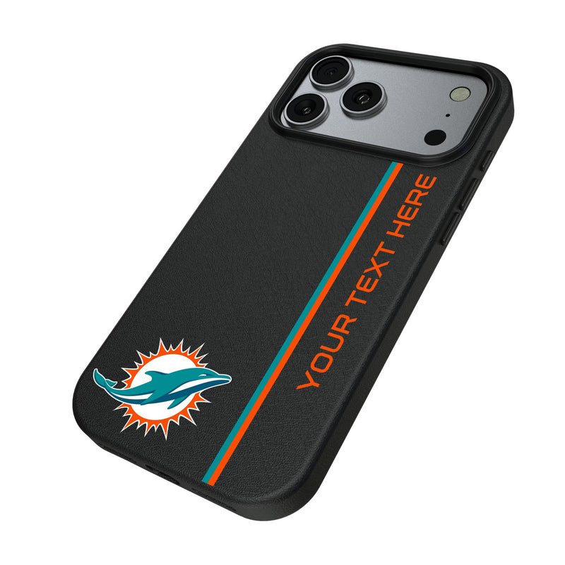Miami Dolphins Personalized Sidebard iPhone MagSafe Compatible Phone Case for Apple iPhone Iso.Jpg
