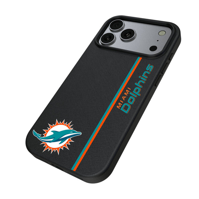 Miami Dolphins Sidebar iPhone MagSafe Compatible Phone Case for Apple iPhone Iso.Jpg