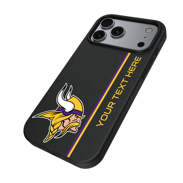 Minnesota Vikings Personalized Sidebard iPhone MagSafe Compatible Phone Case for Apple iPhone Iso.Jpg