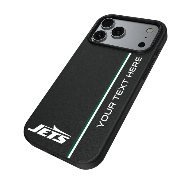 New York Jets Personalized Sidebard iPhone MagSafe Compatible Phone Case for Apple iPhone Iso.Jpg