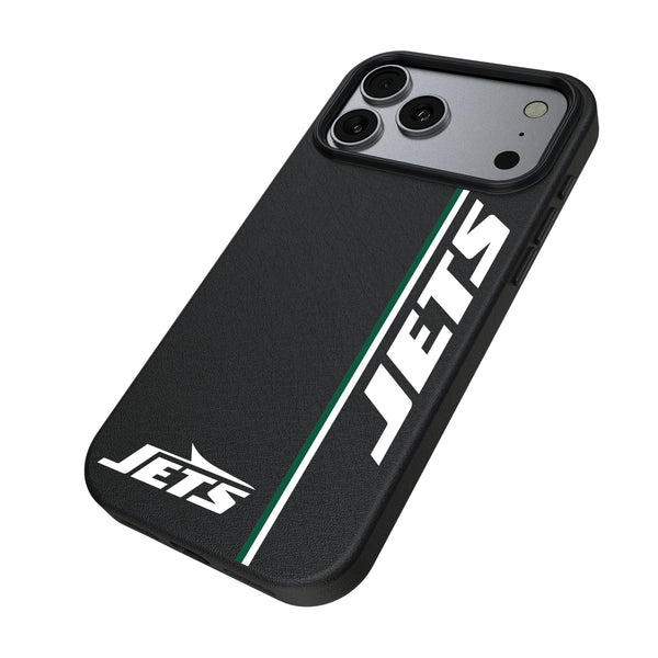 New York Jets Sidebar iPhone MagSafe Compatible Phone Case for Apple iPhone Iso.Jpg