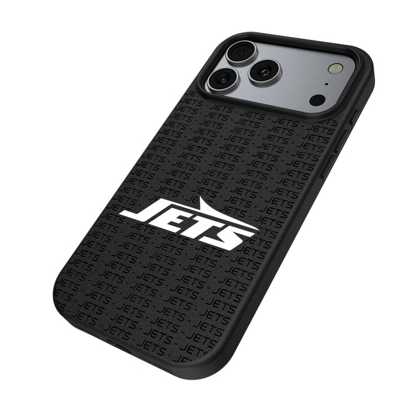 New York Jets Text Backdrop iPhone MagSafe Compatible Phone Case for Apple iPhone Iso.Jpg