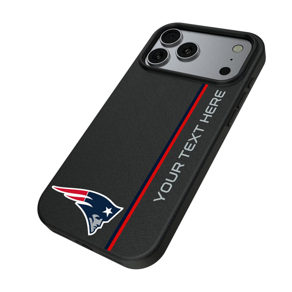 New England Patriots Personalized Sidebard iPhone MagSafe Compatible Phone Case for Apple iPhone Iso.Jpg