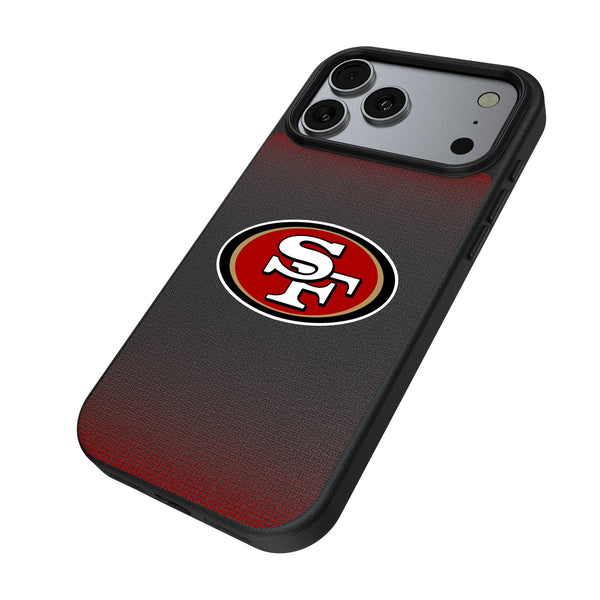 San Francisco 49ers Linen iPhone MagSafe Compatible Phone Case for Apple iPhone Iso.Jpg