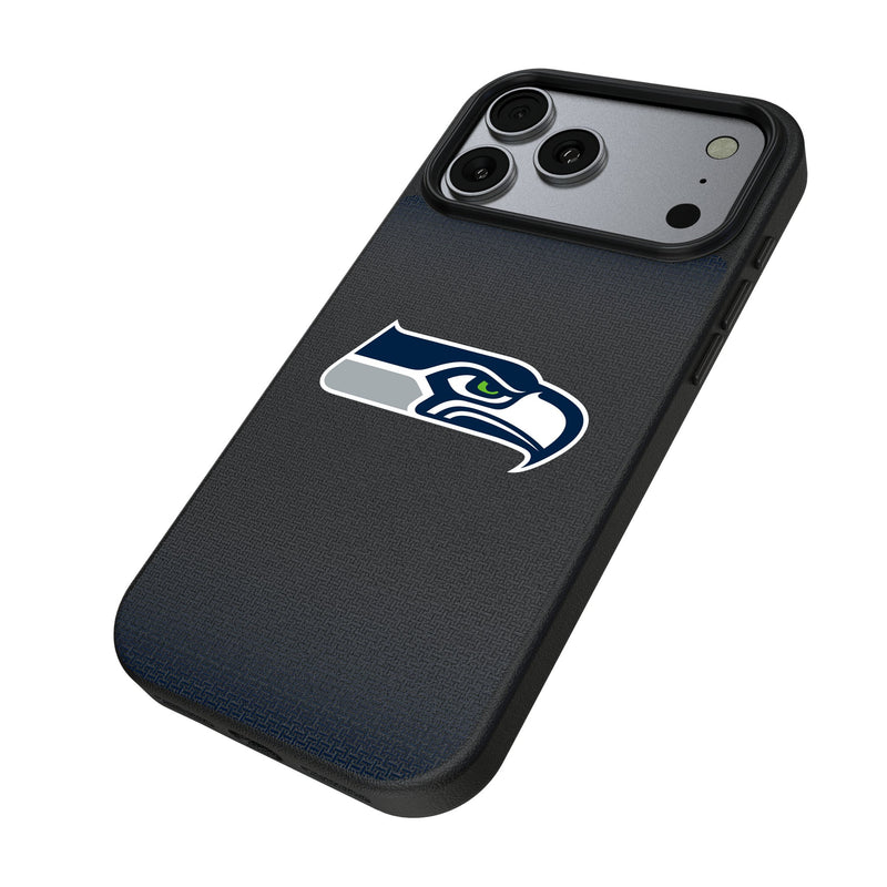 Seattle Seahawks Linen iPhone MagSafe Compatible Phone Case for Apple iPhone Iso.Jpg