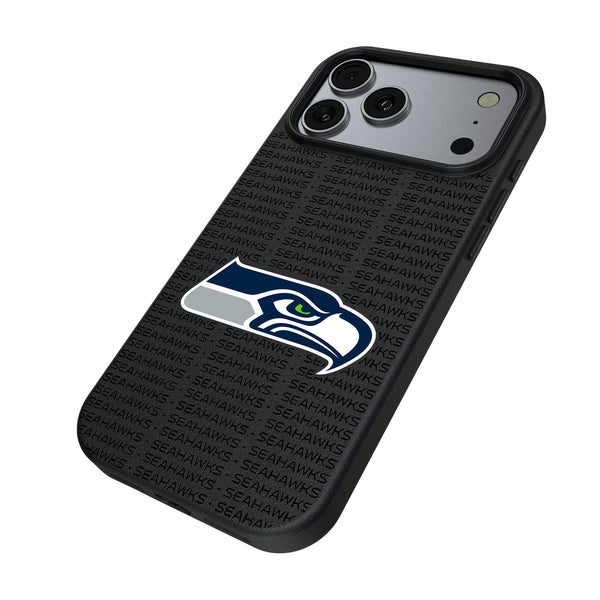 Seattle Seahawks Text Backdrop iPhone MagSafe Compatible Phone Case for Apple iPhone Iso.Jpg