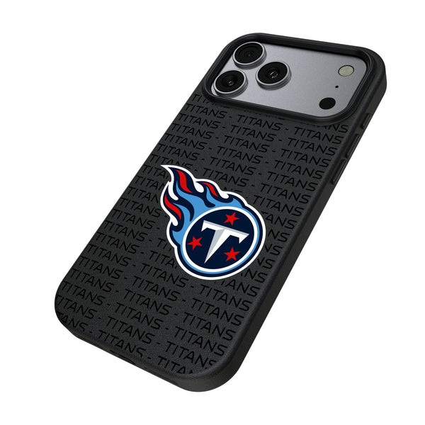 Tennessee Titans Text Backdrop iPhone MagSafe Compatible Phone Case for Apple iPhone Iso.Jpg