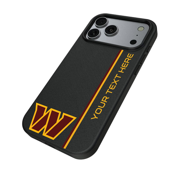Washington Commanders Personalized Sidebard iPhone MagSafe Compatible Phone Case for Apple iPhone Iso.Jpg
