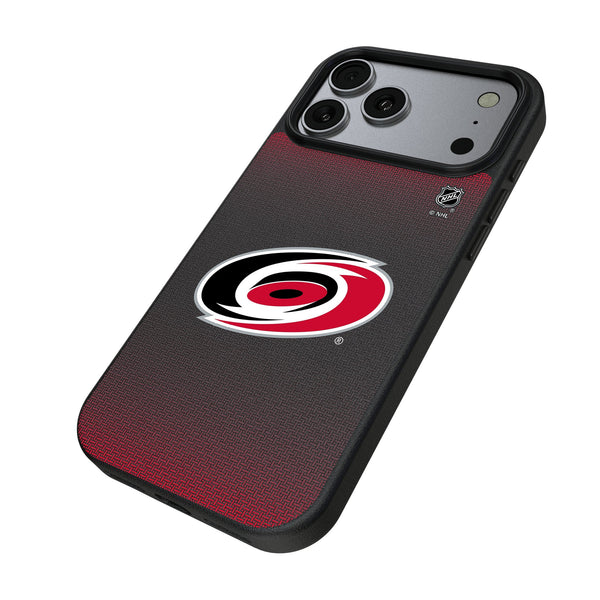 Carolina Hurricanes Linen iPhone MagSafe Compatible Phone Case for Apple iPhone Iso.Jpg