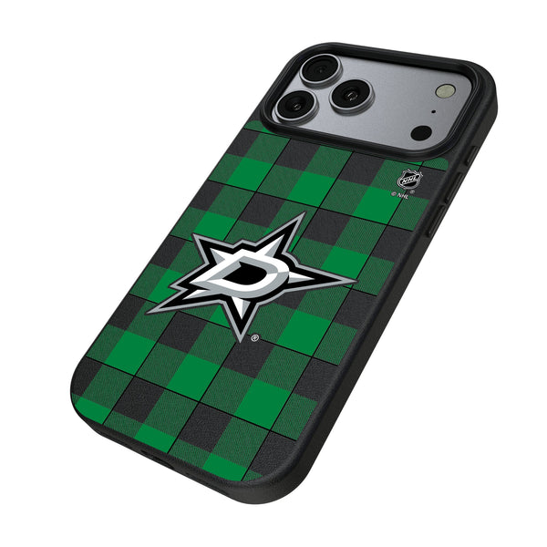 Dallas Stars Plaid iPhone MagSafe Compatible Phone Case for Apple iPhone Iso.Jpg