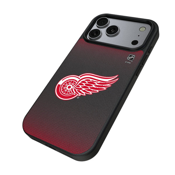 Detroit Red Wings Linen iPhone MagSafe Compatible Phone Case for Apple iPhone Iso.Jpg