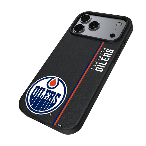 Edmonton Oilers Sidebar iPhone MagSafe Compatible Phone Case for Apple iPhone Iso.Jpg