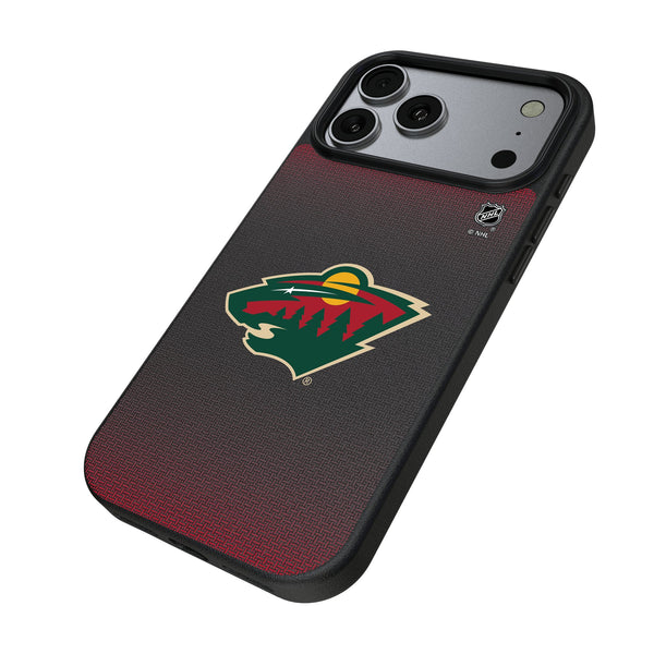 Minnesota Wild Linen iPhone MagSafe Compatible Phone Case for Apple iPhone Iso.Jpg