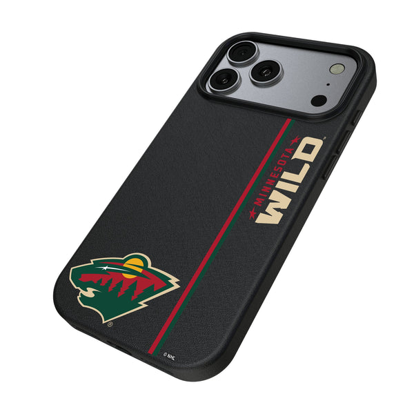 Minnesota Wild Sidebar iPhone MagSafe Compatible Phone Case for Apple iPhone Iso.Jpg