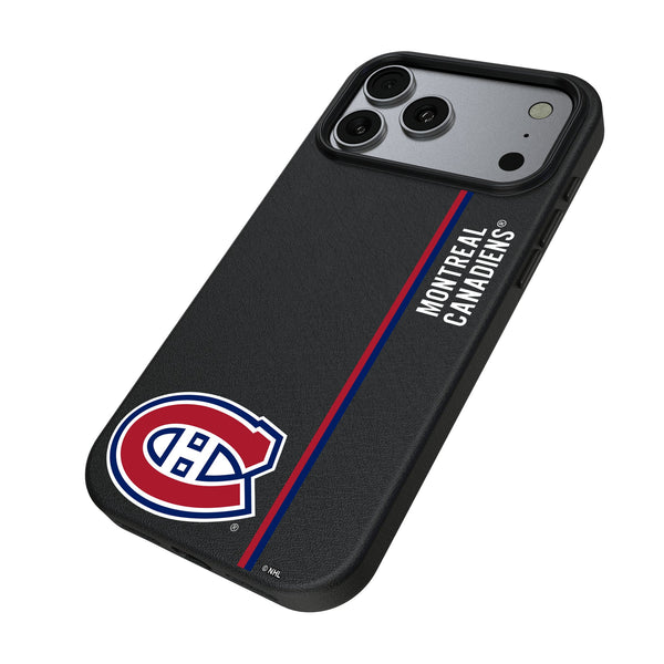 Montreal Canadiens Sidebar iPhone MagSafe Compatible Phone Case for Apple iPhone Iso.Jpg