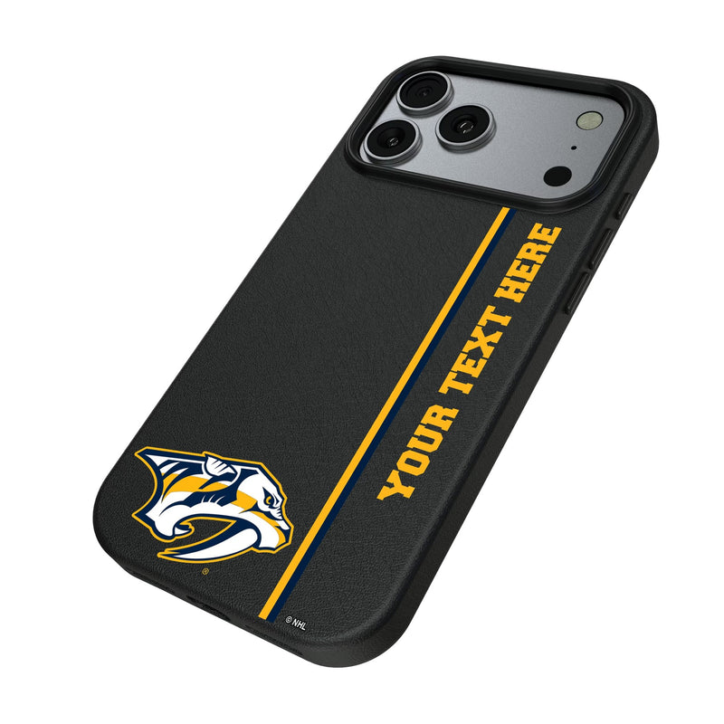 Nashville Predators Personalized Sidebard iPhone MagSafe Compatible Phone Case for Apple iPhone Iso.Jpg