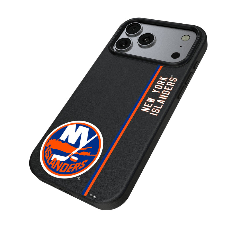New York Islanders Sidebar iPhone MagSafe Compatible Phone Case for Apple iPhone Iso.Jpg