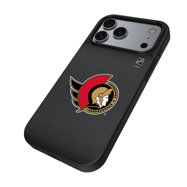 Ottawa Senators Linen iPhone MagSafe Compatible Phone Case for Apple iPhone Iso.Jpg