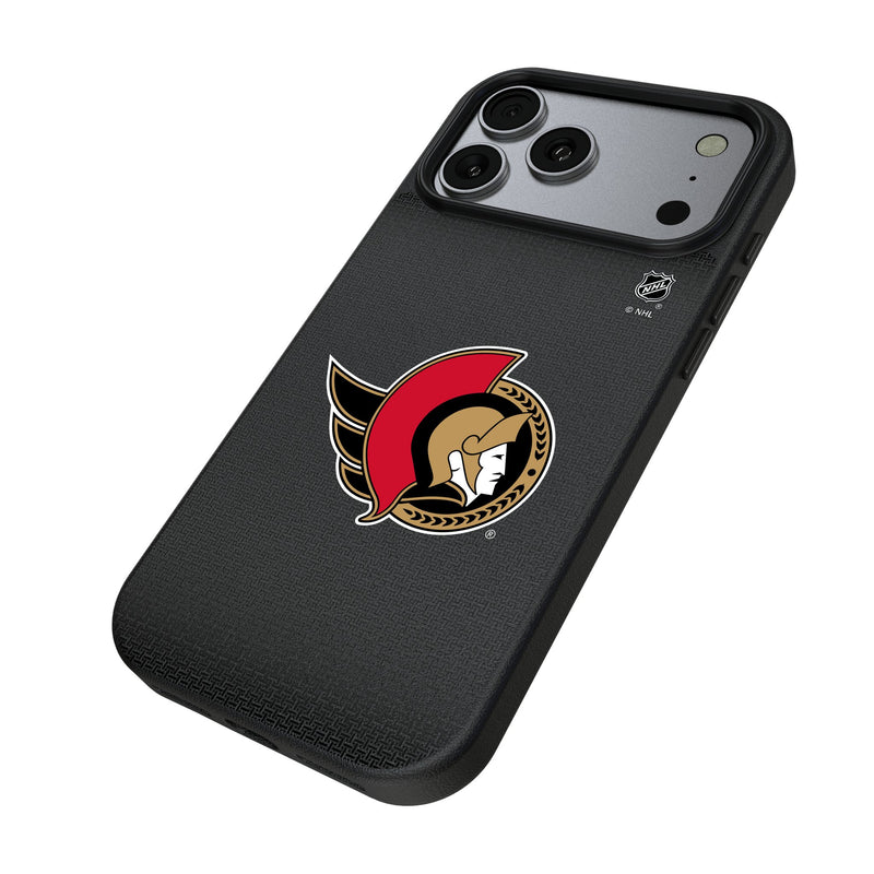Ottawa Senators Linen iPhone MagSafe Compatible Phone Case for Apple iPhone Iso.Jpg