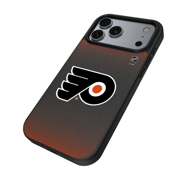 Philadelphia Flyers Linen iPhone MagSafe Compatible Phone Case for Apple iPhone Iso.Jpg