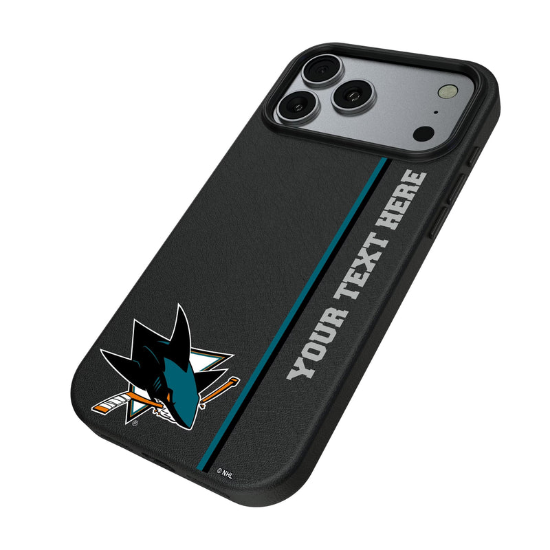 San Jose Sharks Personalized Sidebard iPhone MagSafe Compatible Phone Case for Apple iPhone Iso.Jpg