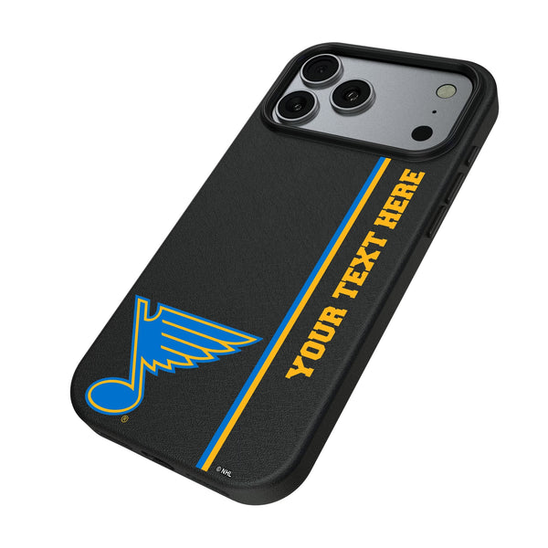 St. Louis Blues Personalized Sidebard iPhone MagSafe Compatible Phone Case for Apple iPhone Iso.Jpg