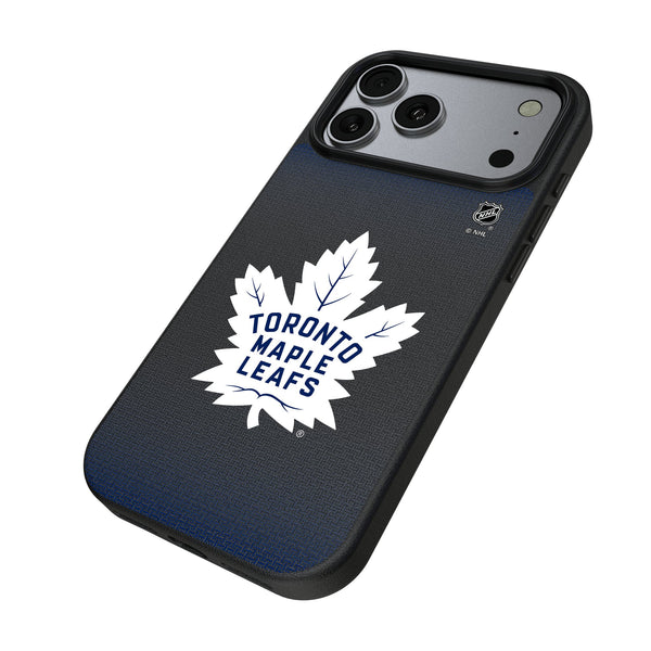 Toronto Maple Leafs Linen iPhone MagSafe Compatible Phone Case for Apple iPhone Iso.Jpg