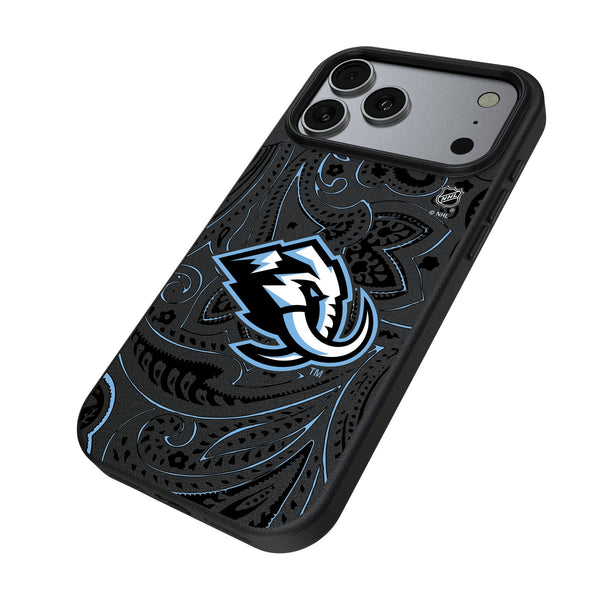 Utah Mammoth Paisley iPhone MagSafe Compatible Phone Case for Apple iPhone Iso.Jpg