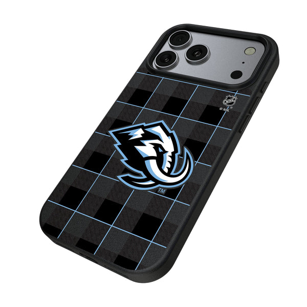 Utah Mammoth Plaid iPhone MagSafe Compatible Phone Case for Apple iPhone Iso.Jpg