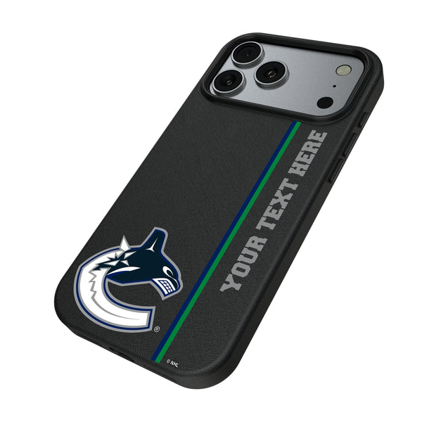 Vancouver Canucks Personalized Sidebard iPhone MagSafe Compatible Phone Case for Apple iPhone Iso.Jpg