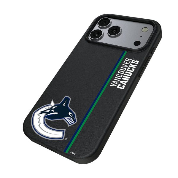 Vancouver Canucks Sidebar iPhone MagSafe Compatible Phone Case for Apple iPhone Iso.Jpg
