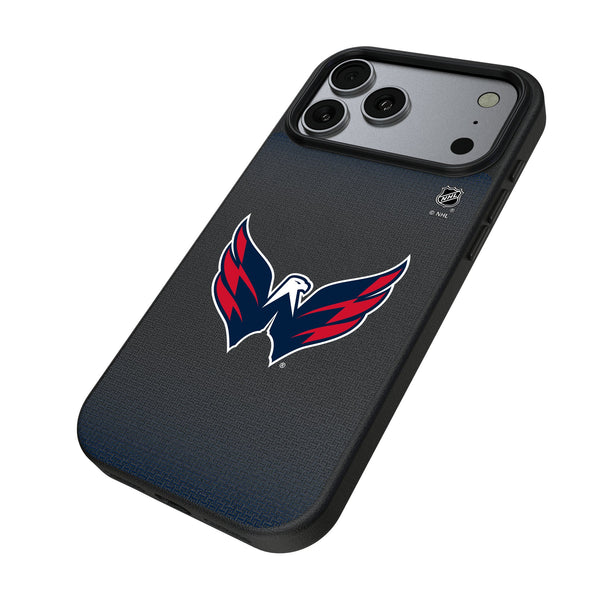 Washington Capitals Linen iPhone MagSafe Compatible Phone Case for Apple iPhone Iso.Jpg