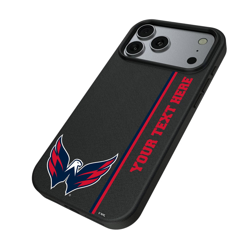 Washington Capitals Personalized Sidebard iPhone MagSafe Compatible Phone Case for Apple iPhone Iso.Jpg