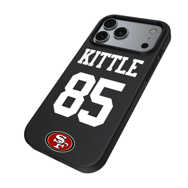 George Kittle San Francisco 49ers 85 Game Tactic iPhone MagSafe Compatible Phone Case for Apple iPhone Iso.Jpg