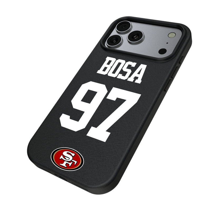 Nick Bosa San Francisco 49ers 97 Game Tactic iPhone MagSafe Compatible Phone Case for Apple iPhone Iso.Jpg