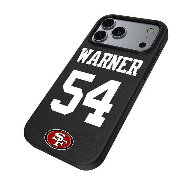 Fred Warner San Francisco 49ers 54 Game Tactic iPhone MagSafe Compatible Phone Case for Apple iPhone Iso.Jpg