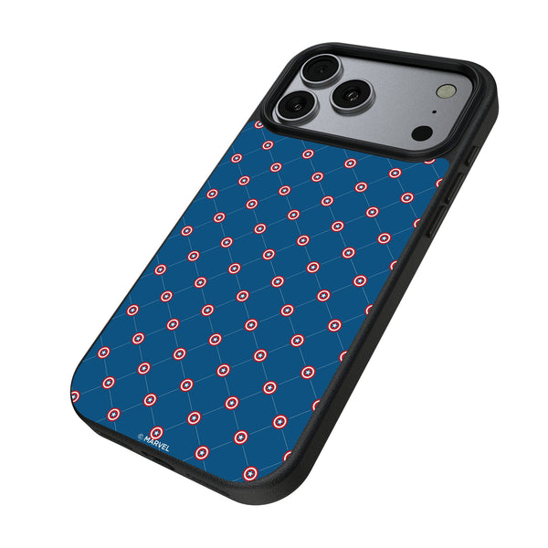 Marvel Avengers Captain America Pattern iPhone MagSafe Compatible Phone Case for Apple iPhone Iso.Jpg