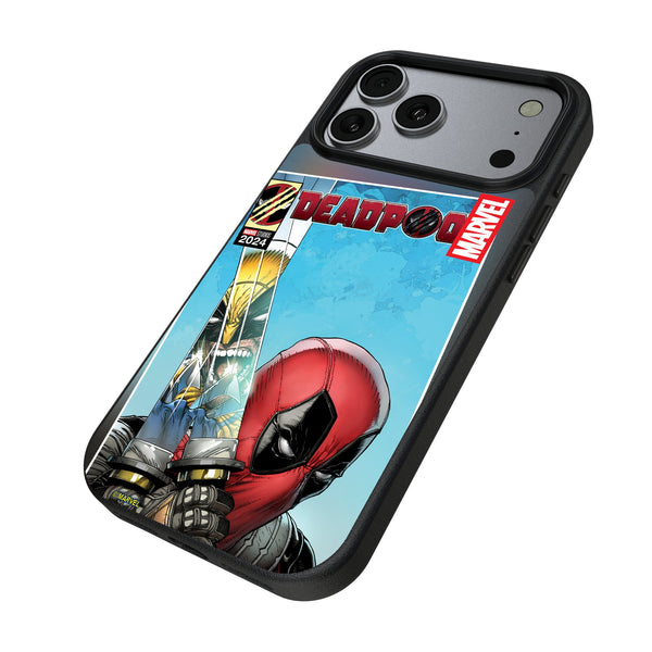 Marvel Deadpool Wolverine Cover Art iPhone MagSafe Compatible Phone Case for Apple iPhone Iso.Jpg