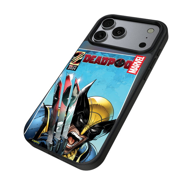 Marvel Deadpool Wolverine Cover Art iPhone MagSafe Compatible Phone Case for Apple iPhone Iso.Jpg