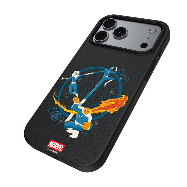 Marvel Fantastic Four Badge iPhone MagSafe Compatible Phone Case for Apple iPhone Iso.Jpg