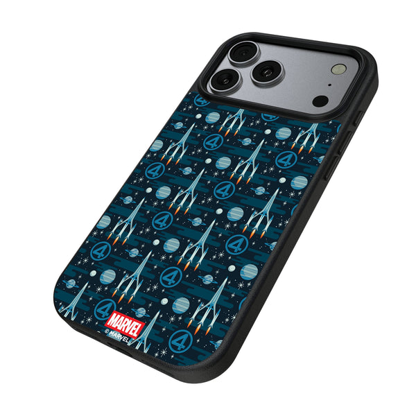 Marvel Fantastic Four Pattern iPhone MagSafe Compatible Phone Case for Apple iPhone Iso.Jpg