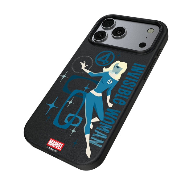 Marvel Invisible Woman Badge iPhone MagSafe Compatible Phone Case for Apple iPhone Iso.Jpg
