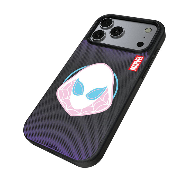 Marvel Spider-Gwen Grid iPhone MagSafe Compatible Phone Case for Apple iPhone Iso.Jpg