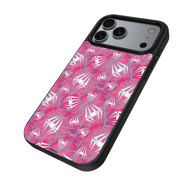 Marvel Spider-Gwen Pattern iPhone MagSafe Compatible Phone Case for Apple iPhone Iso.Jpg