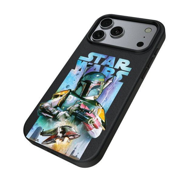 Star Wars Boba Fett Portrait Collage iPhone MagSafe Compatible Phone Case for Apple iPhone Iso.Jpg