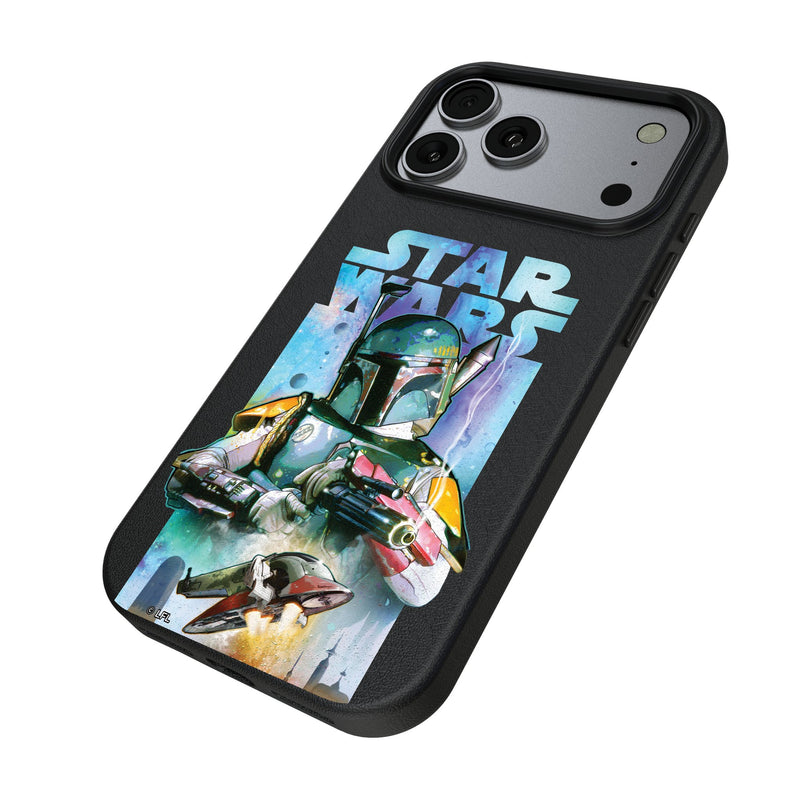 Star Wars Boba Fett Portrait Collage iPhone MagSafe Compatible Phone Case for Apple iPhone Iso.Jpg