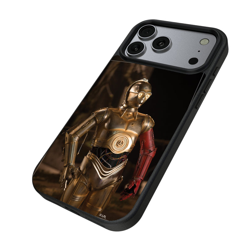 Star Wars C-3PO Portrait iPhone MagSafe Compatible Phone Case for Apple iPhone Iso.Jpg