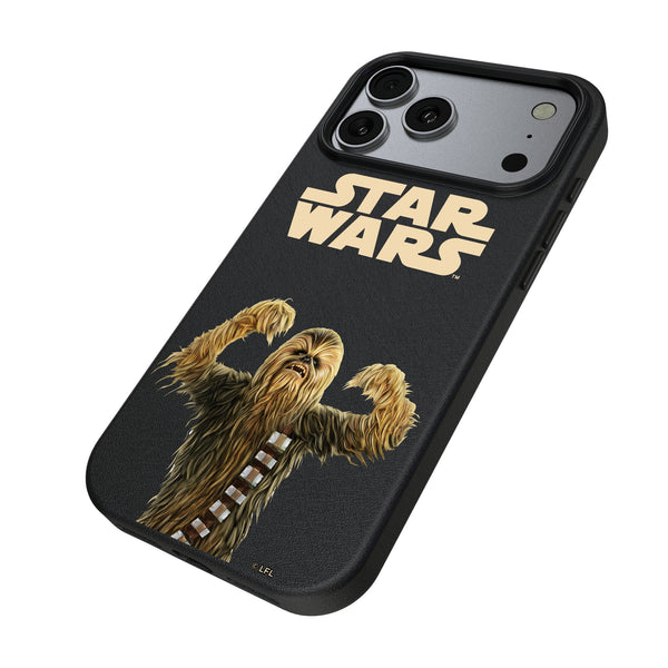 Star Wars Chewbacca Color Block iPhone MagSafe Compatible Phone Case for Apple iPhone Iso.Jpg